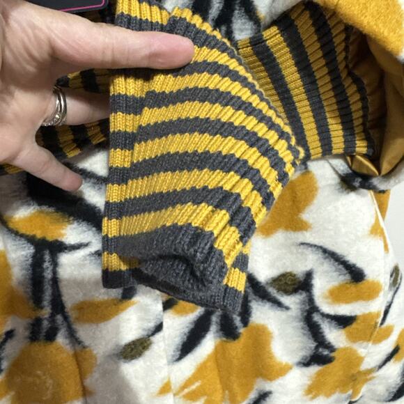 RARA AVIS By Iris Apfel Statement Turtleneck Coat Bold Designer Sz L NWT - Picture 5 of 16